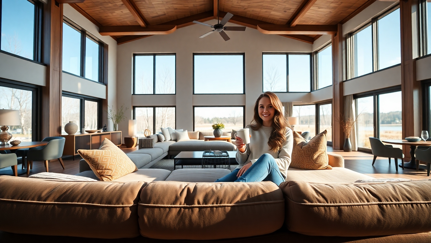 Как узнать, сколько диван в кв м